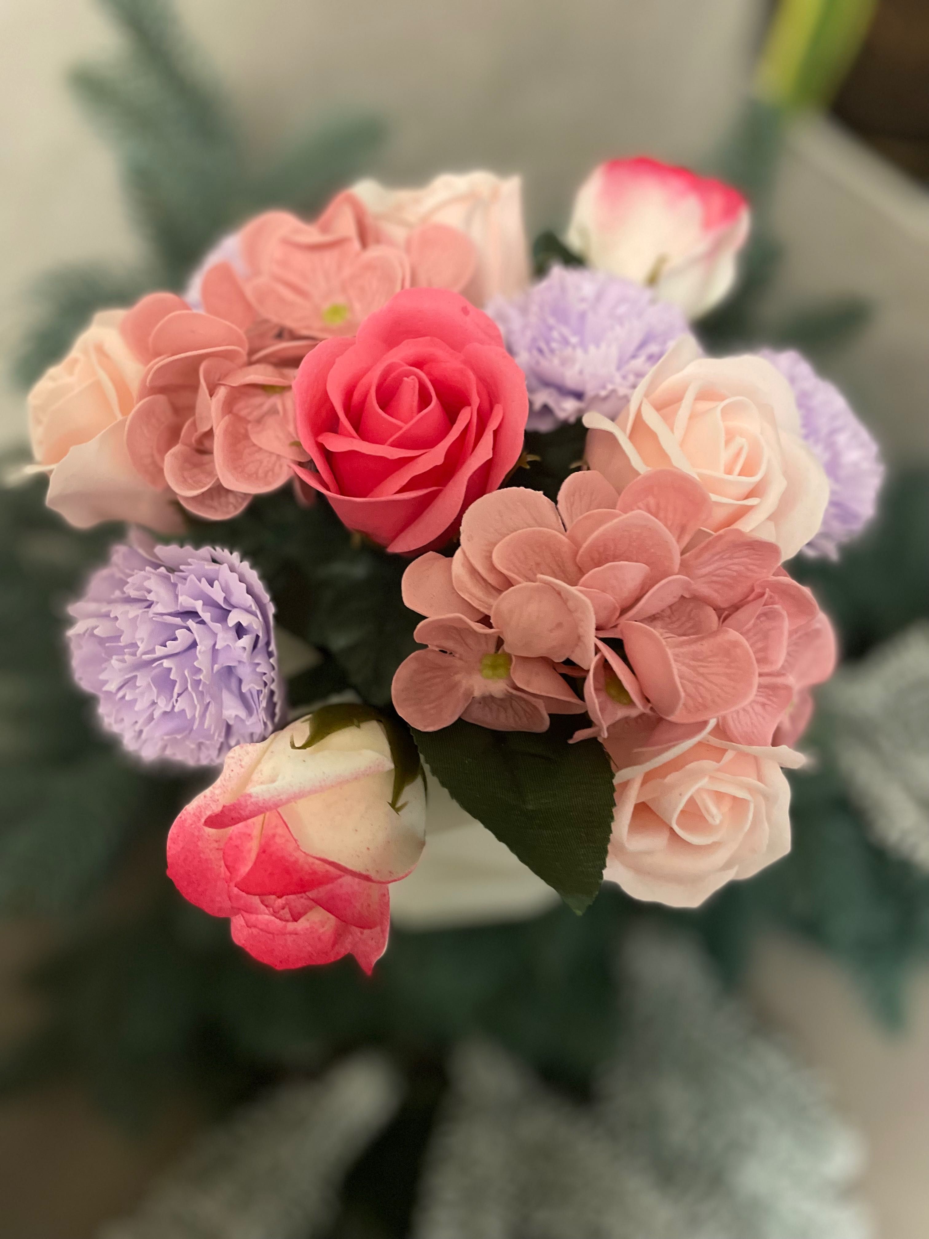 Квіти з мила/композиція квіткова/подарунок