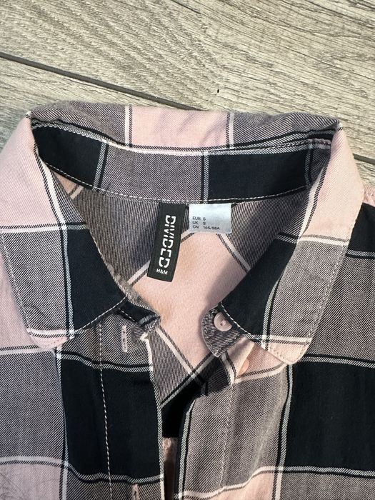 Женская стильная рубашка в клетку от H&M