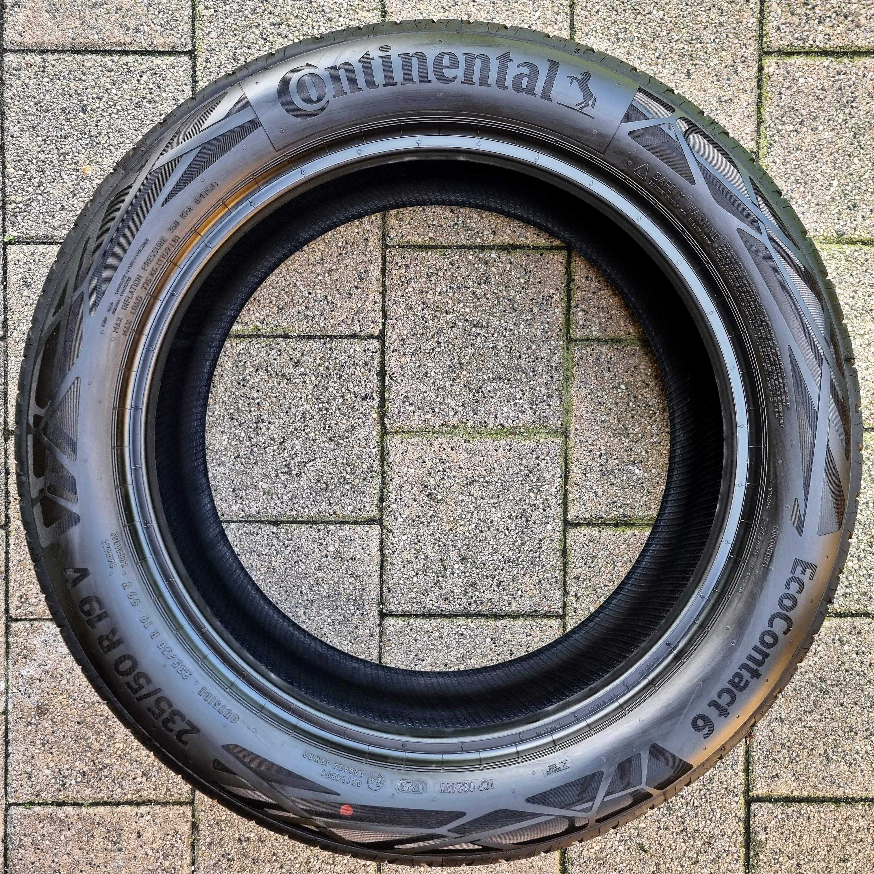 Continental EcoContact 6 235/50R19 99V Germany Rok 2023 - Nowe