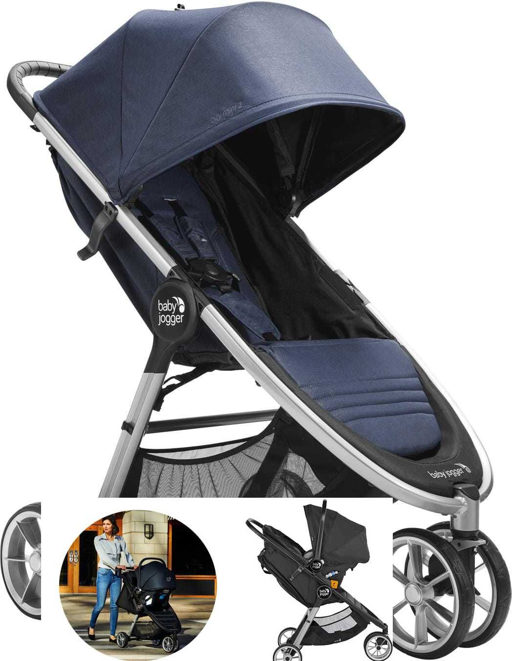 BABY JOGGER CITY Mini 2 Wózek Spacerowy Do 22 Kg Storm Blue