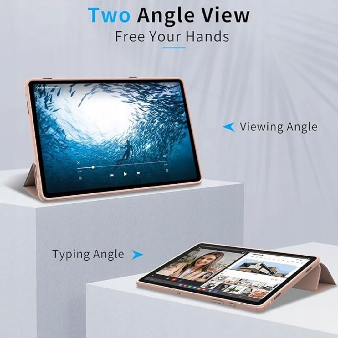 Etui dla Samsung Galaxy Tab A9+ / A9 Plus 11 Cala 2023, przezroczysty