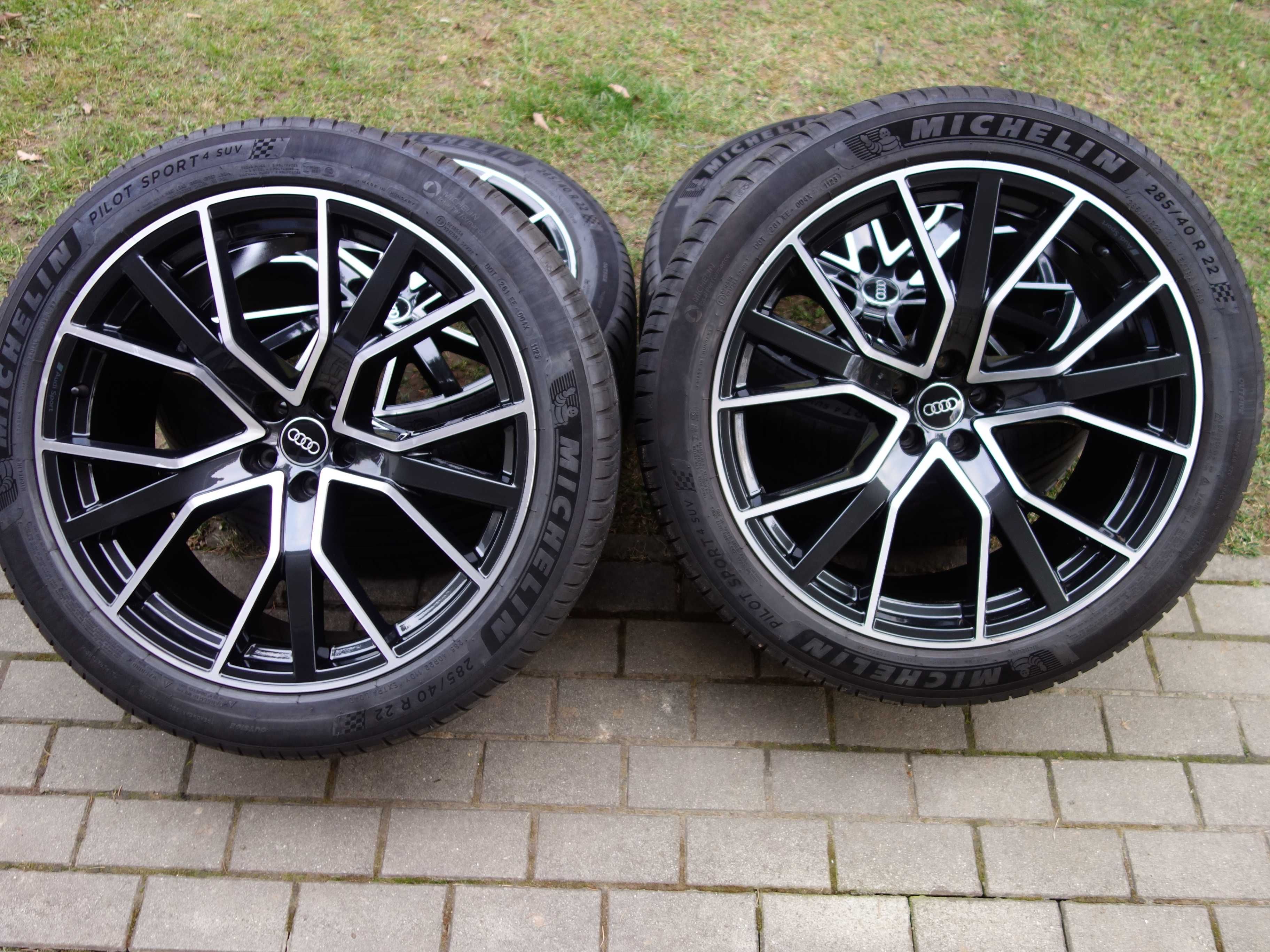 Koła AUDI RSQ8 Q8 SQ8 Q7 SQ7 4M8 22'' Michelin 2023 Rok Jak Nowe