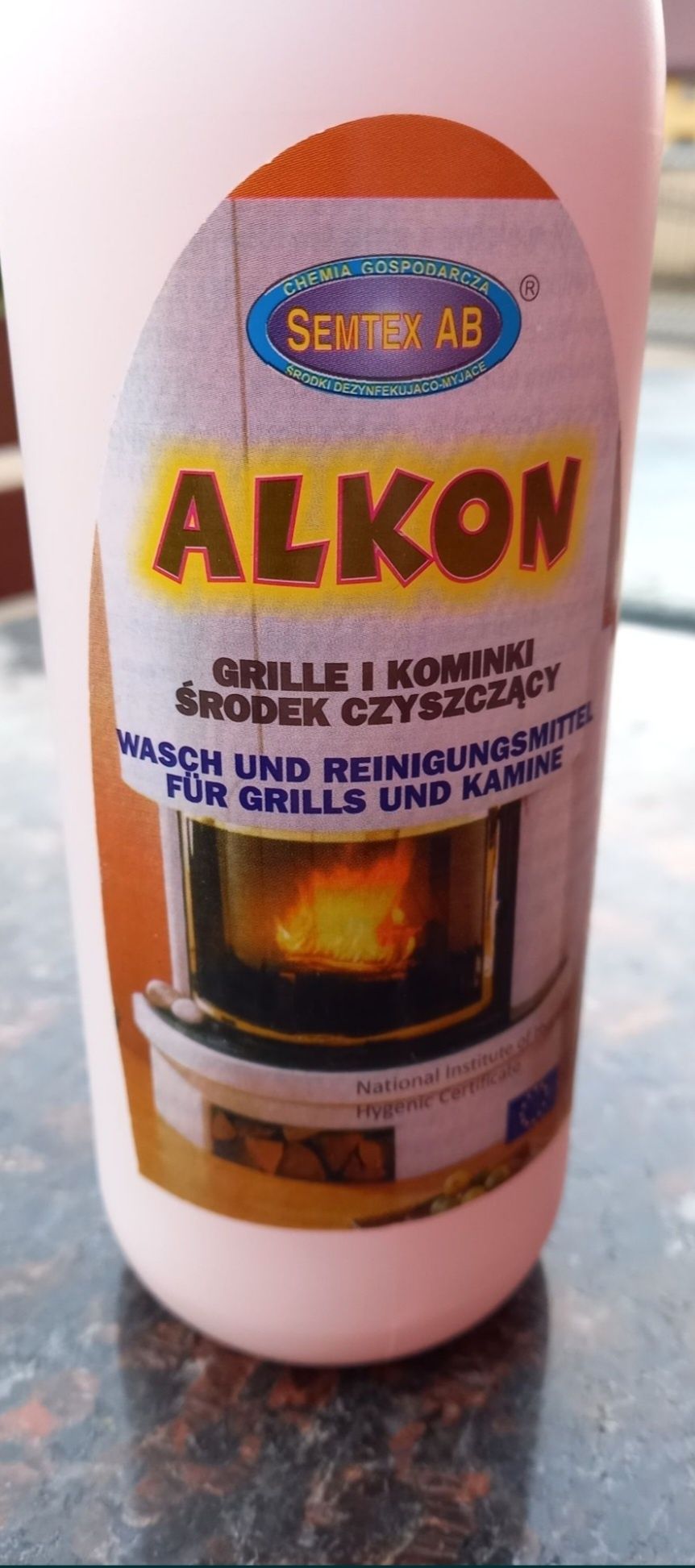 Płyn do mycia szyb kominkowych  ALKON