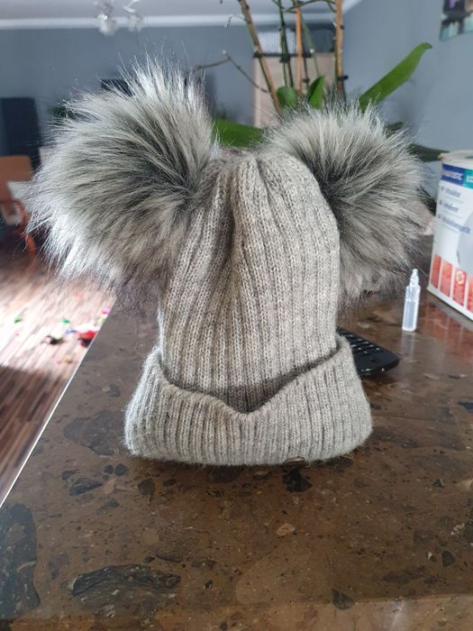Czapka zimowa z bąblami