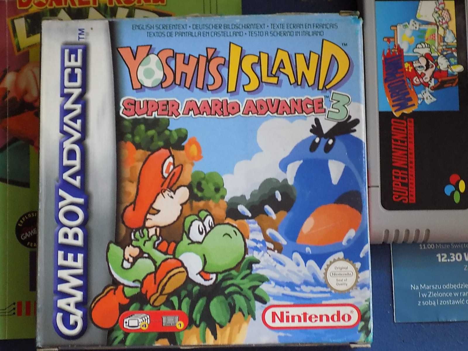 Super Mario Advance 3 Yoshi’s Island Nintendo GameBoy Advance/Micro/DS
