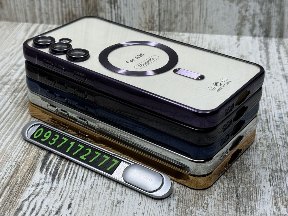 Чехол Chrome MagSafe на Samsung A55/ A35/ A15
