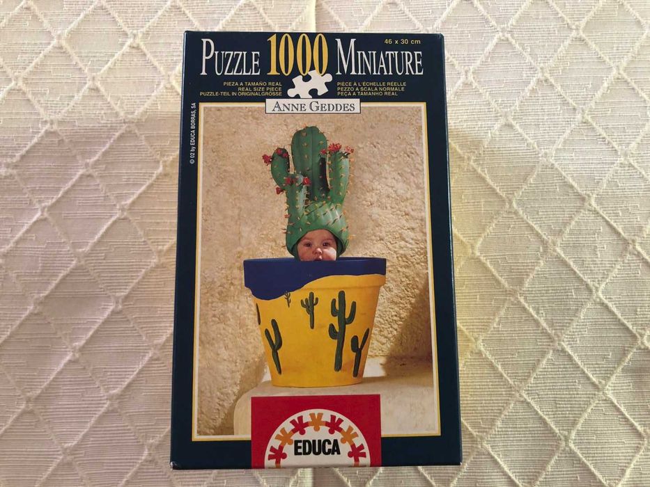 Puzzle Miniatura Anne Geddes (1000 peças)