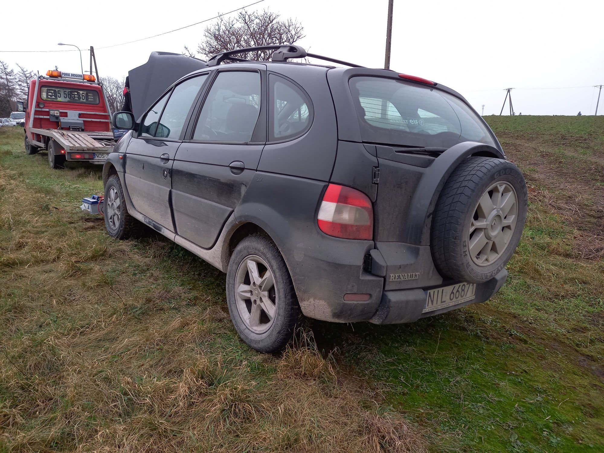 Renault scenic rx4 4x4 2.0 benzyna kolor nv676 mv632 drzwi błotnik