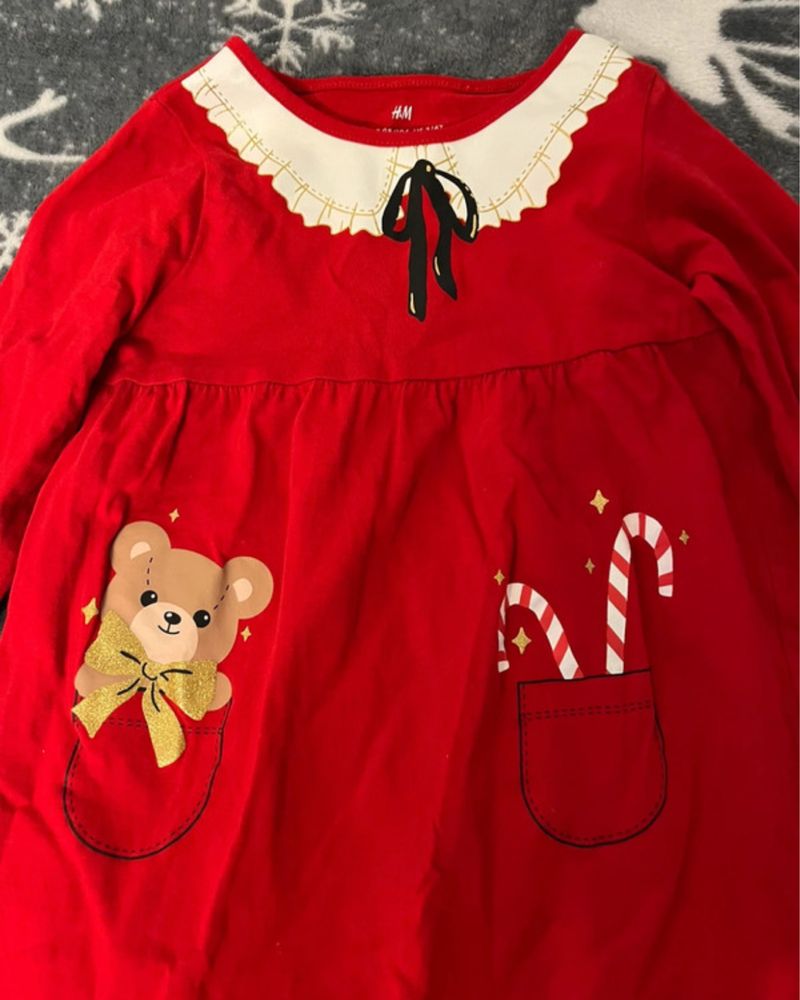 Sukienka swiateczna h&m