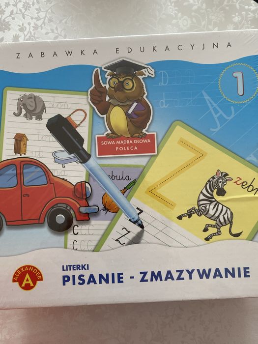 Zabawka edukacyjna - Pisanie - Zmazywanie