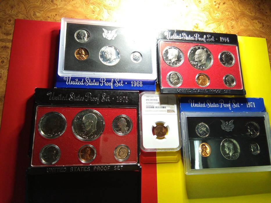 Річні набори США у якості пруф.