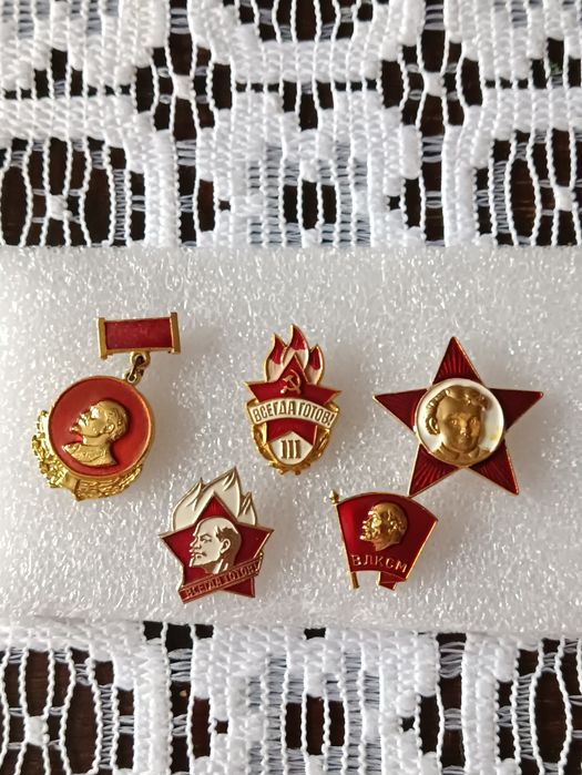 Odznaki z czasów ZSRR