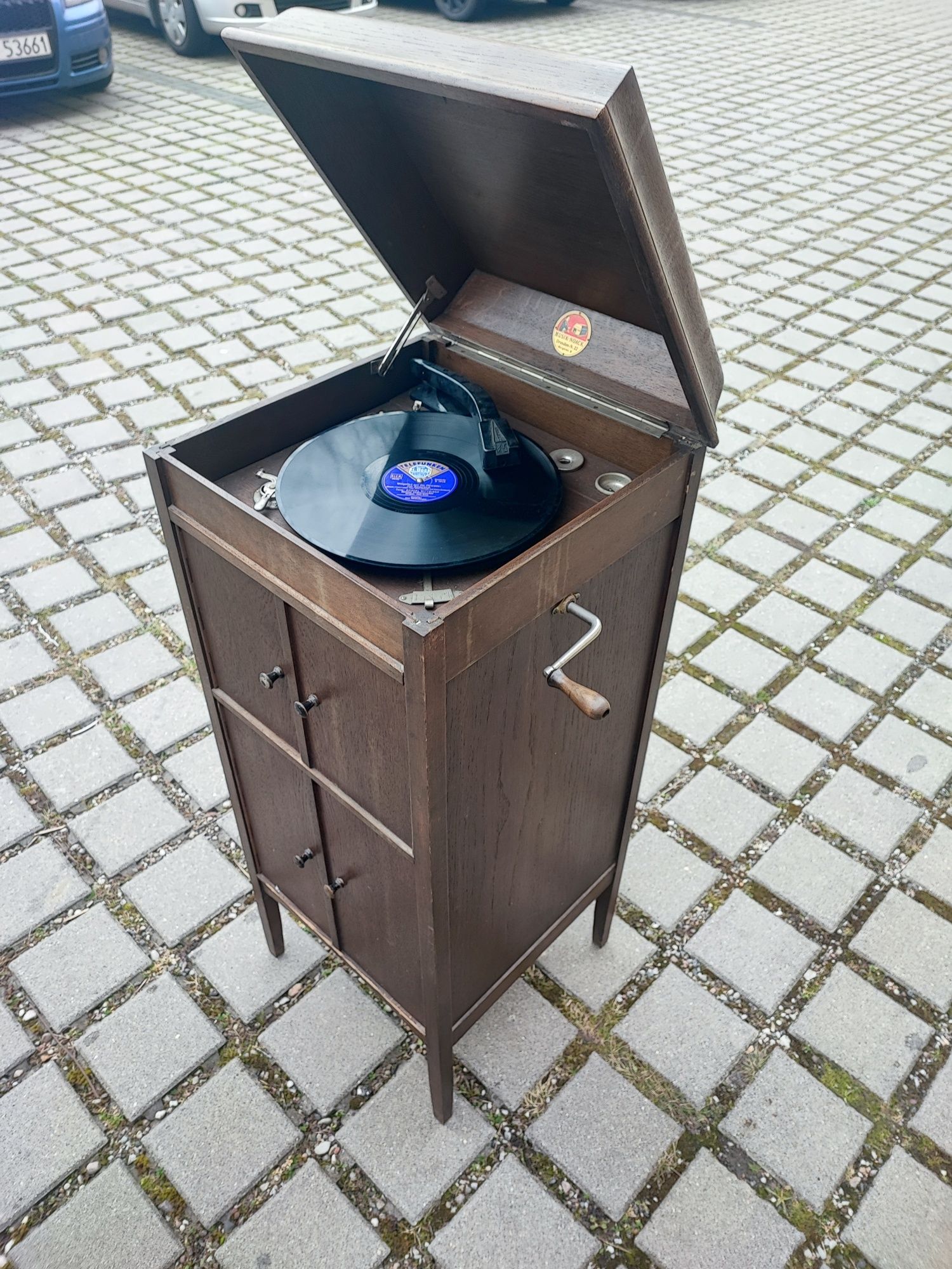 Gramofon szafkowy -  Musik Noack Dresden