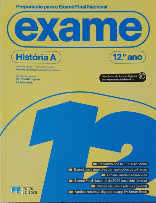 Livro de preparação para o exame de História A