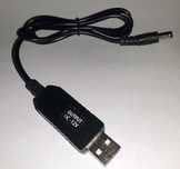 Кабель живлення USB to DC 12V | підвищуючий USB для роутера