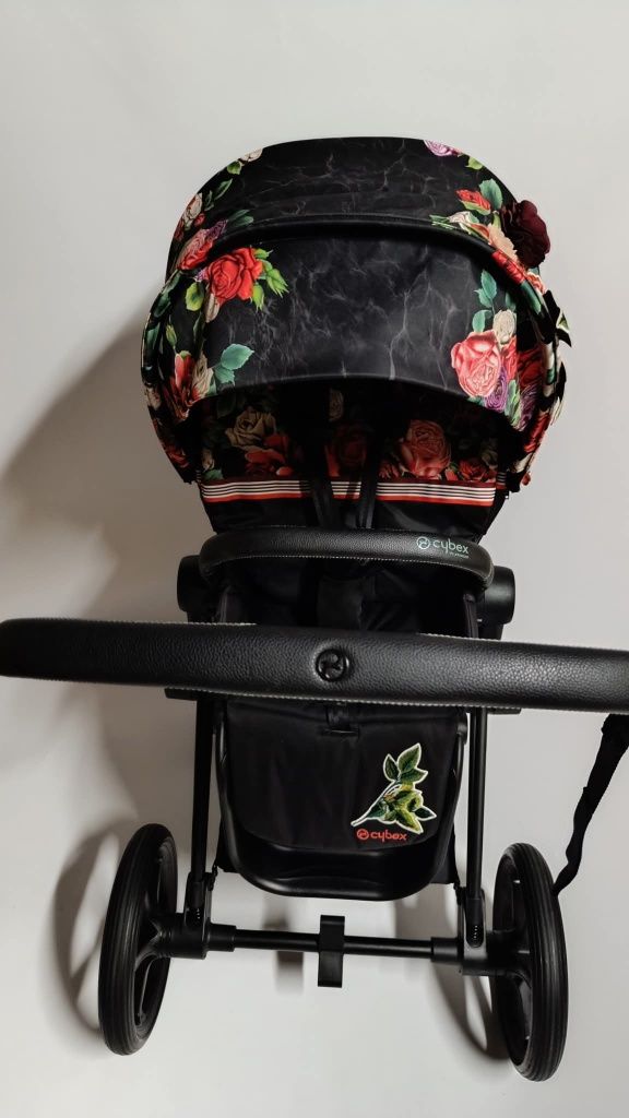 Cybex priam 4.0 spring blossom dark wózek 2w1