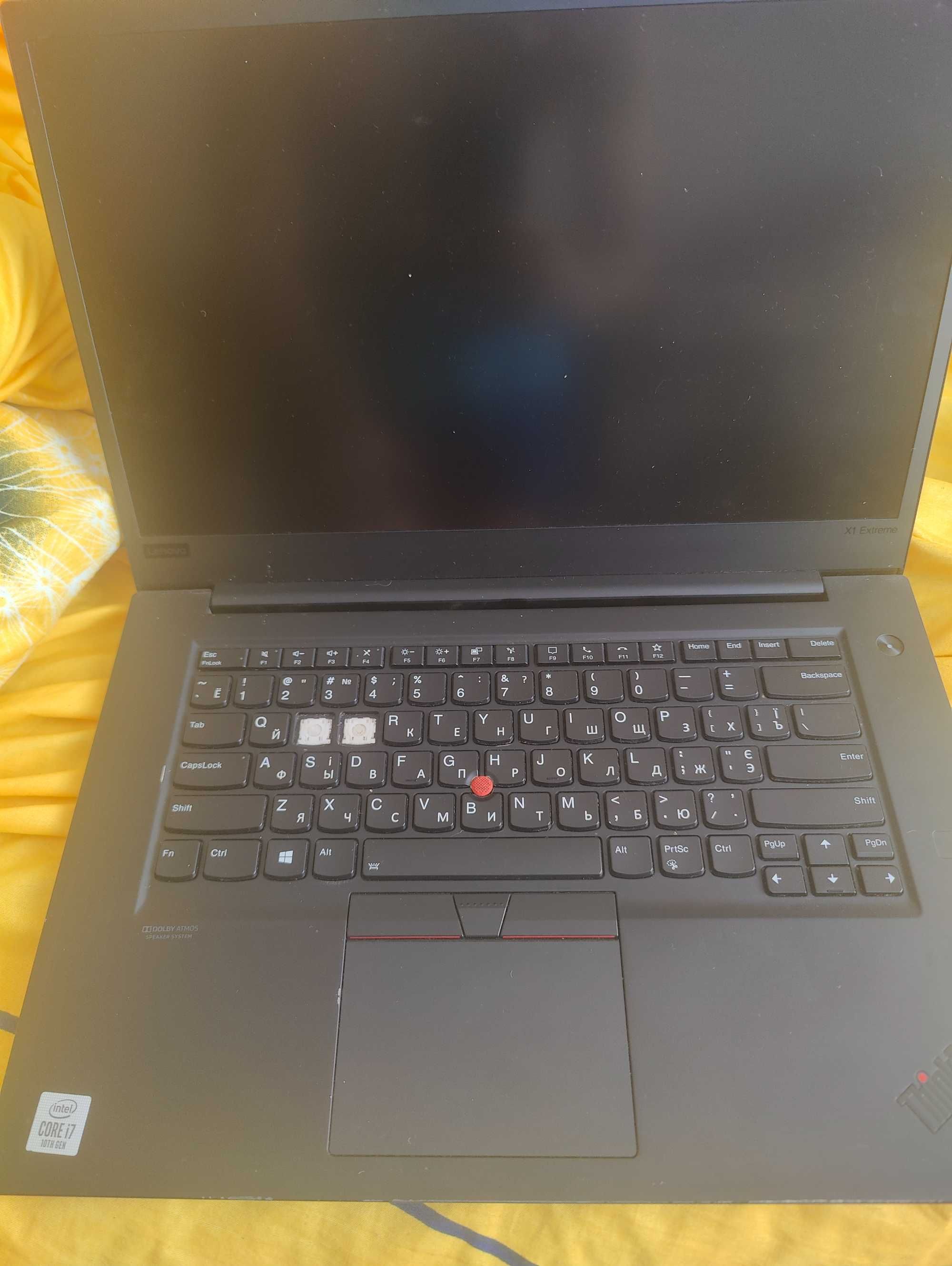 Ноутбук Lenovo X1 Extreme Gen3 (под ремонт)