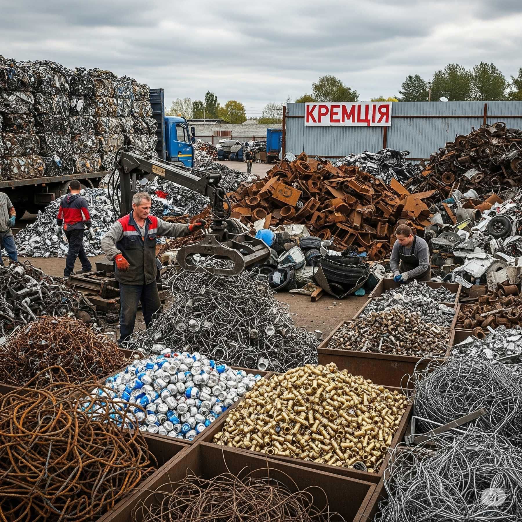 Прием металлолома. прийом металобрухту, прием металла с выездом на дом