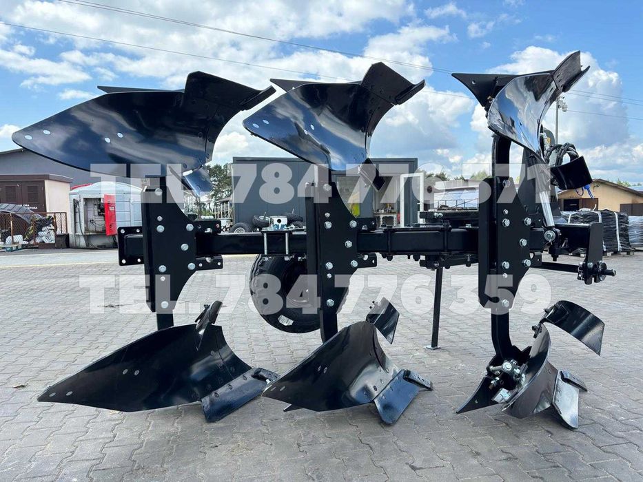 Pług obrotowy zagonowy EURO MASZ odkładnie kvernalend 18" 3/4/5 skiby