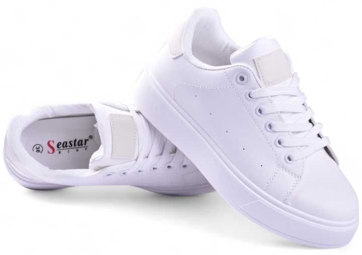 Buty Damskie Sportowe Sneakersy na platformie Lisa NB6733 r.38 wys.24h