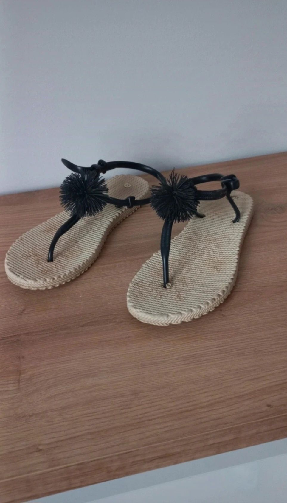 Sandałki damskie japonki rozmiar 37 buty na lato
