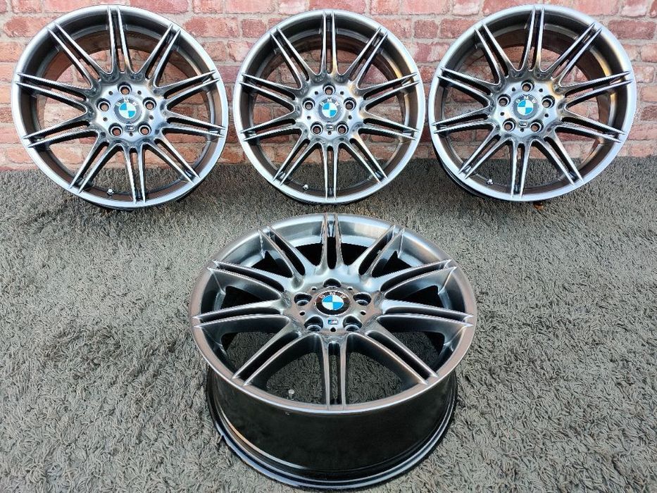 8j ET37 9j ET39 oryginał felgi 19 BMW 5x120 M pakiet Styling 225 E46 E90 X1 E84 GT Z3 Z4 F30 F32 F10 F34 E60 xDrive E87 E81 F20 F22