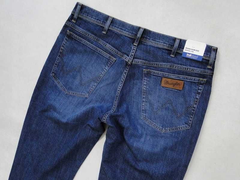 9 WRANGLER TEXAS slim 822 jeans spodnie męskie nowe W40 L32