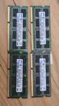 Pamięć ram 4x2GB DDR3 Samsung do laptopa