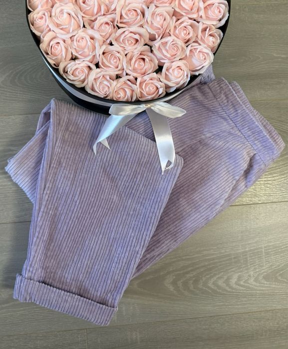 Стильні вельветові штани ASOS, розмір 40, 100% бавовна