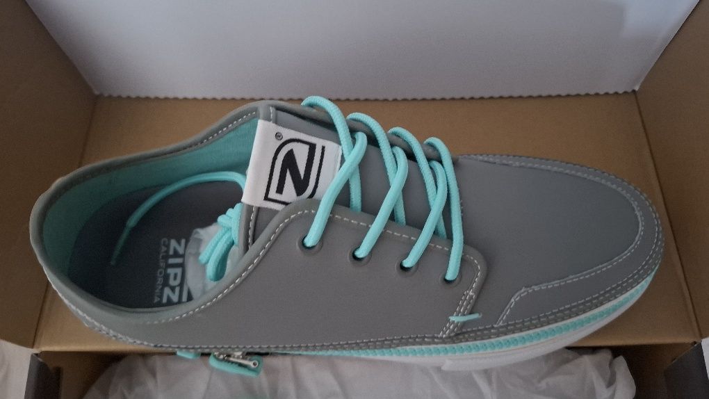Tenis Zipz Newport Aqua - Novos