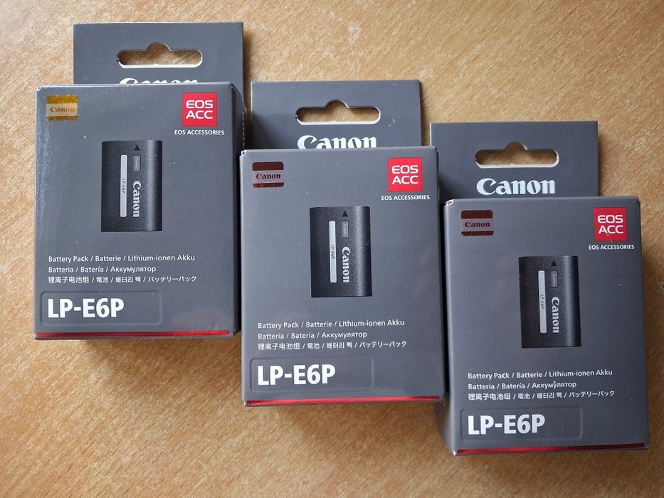 Canon LP-E6P для Canon R6,R6II,R5,R5II. Нові . Гарантія  24 міс.