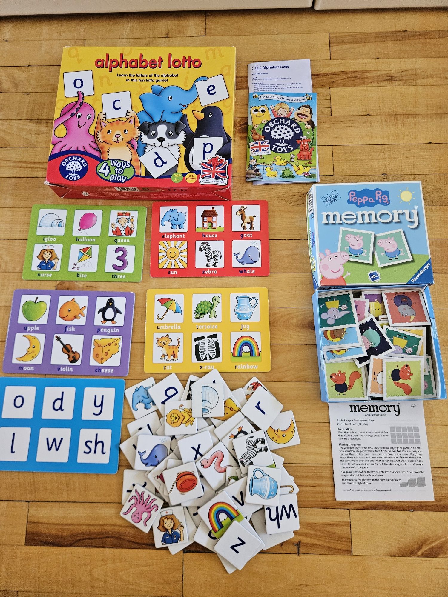 Пазли,лото,пірамідка,trelf,ravensburger,свинка пеппа