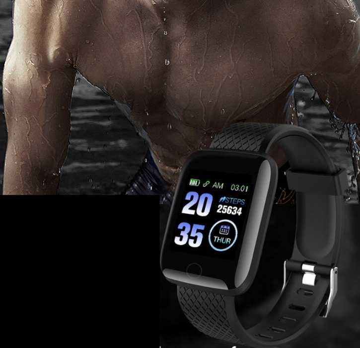 Nowy ZEGAREK smartwatch sportowy dla aktywnych fizycznie Bluetooth