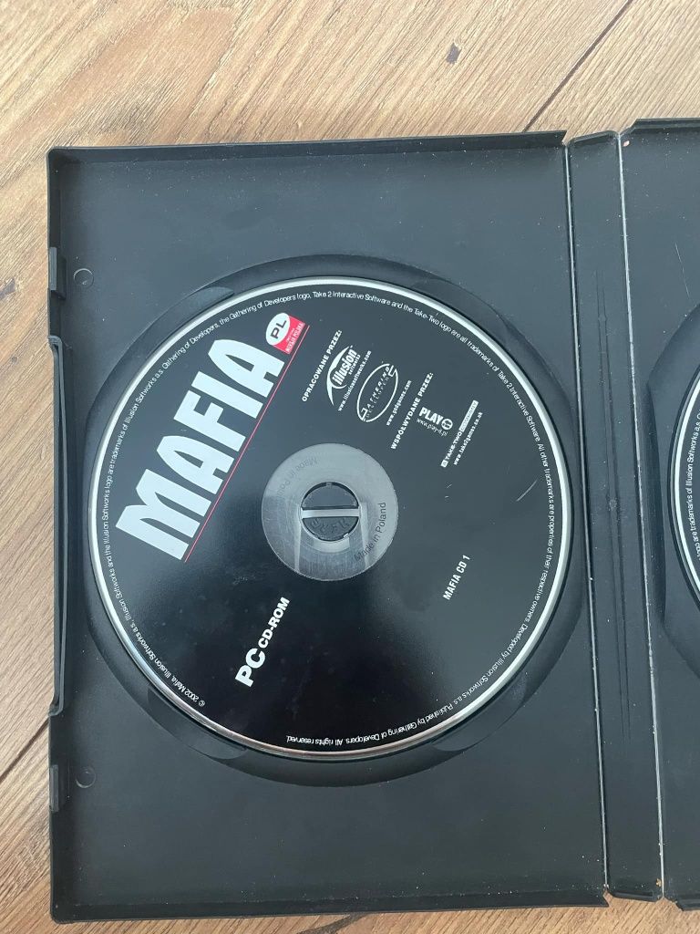 Mafia 1 PC stan bdb 3 płyty