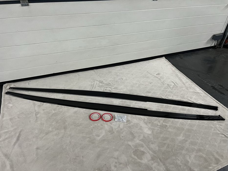 BMW F30 F31 Dokładki progów Listwy Czarny Połysk M-Performance