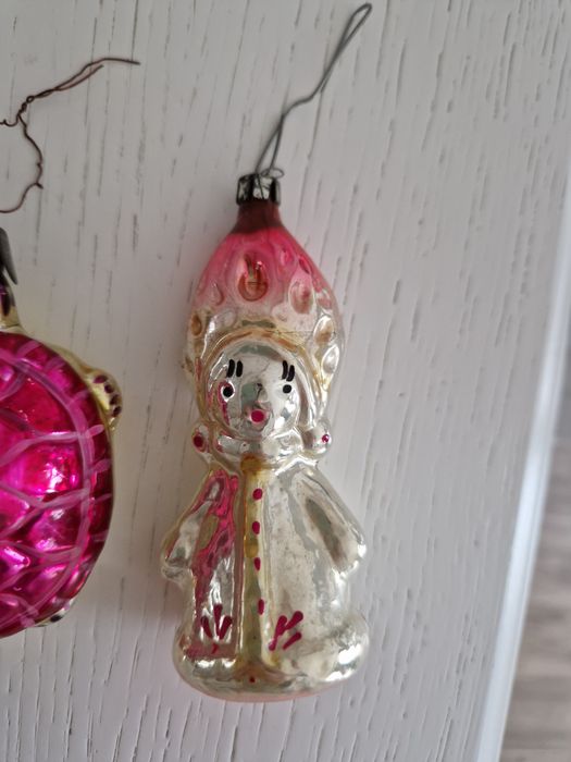 Елочные игрушки времен СССР