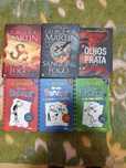 Lote de livros fictícios