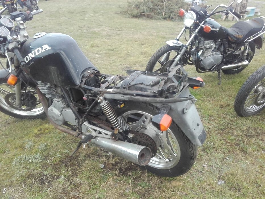 honda xbr500 xbr 500 silnik lagi moduł bak felga koło tarcza części