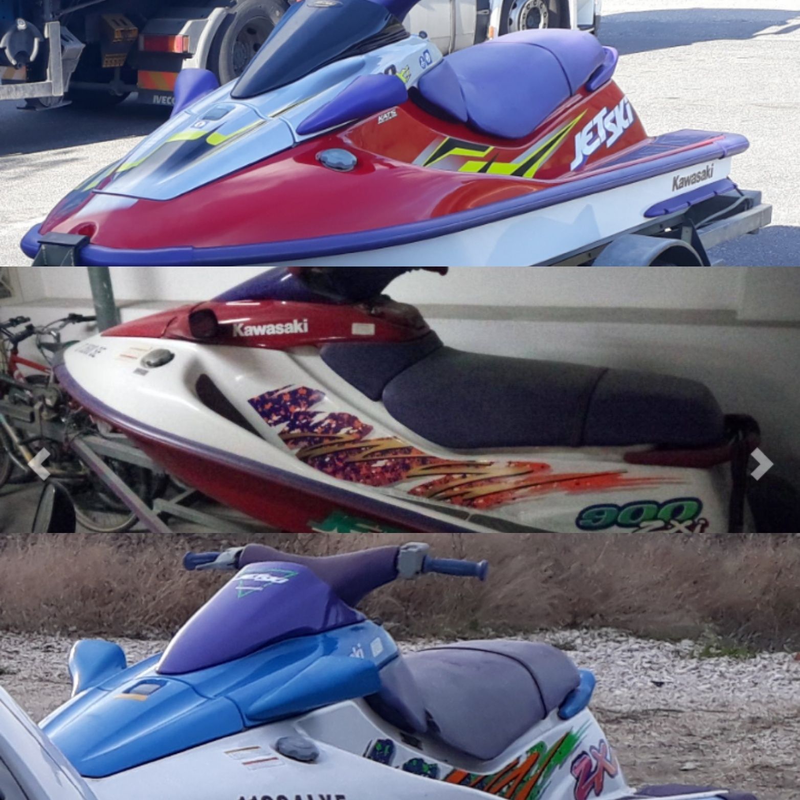 Peças Kawasaki zxi stx 750/900/1100