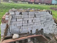 Нова силікатна, одинарна, біла цегла