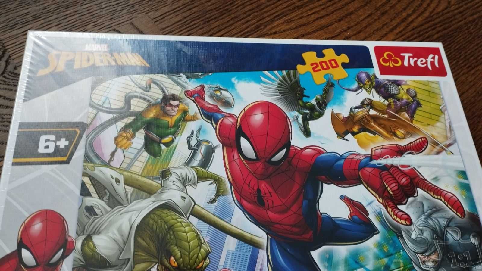 Пазли Trefl Spiderman Спайдермен 200 елементів