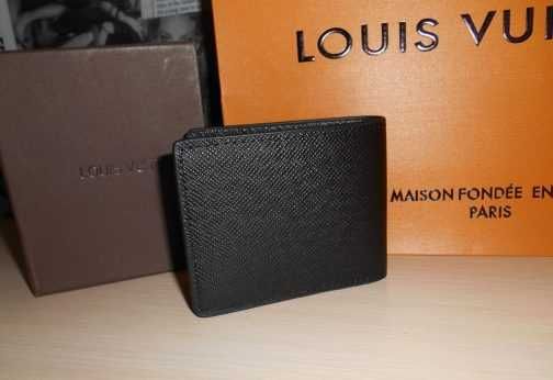 Louis Vuitton portmonetka portfel męski skóra 01245