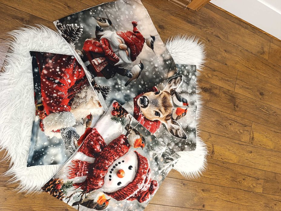 Poszewki dekoracyjne świąteczne 45*45