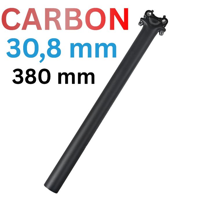 Carbon! TOSEEK 30,8 mm sztyca podsiodłowa 30,8mm gravel szosowa 35 40