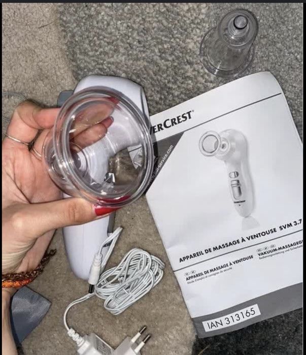 Urzadzenie do masazu próżniowego Silvercrest