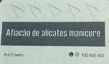Afiação de alicates