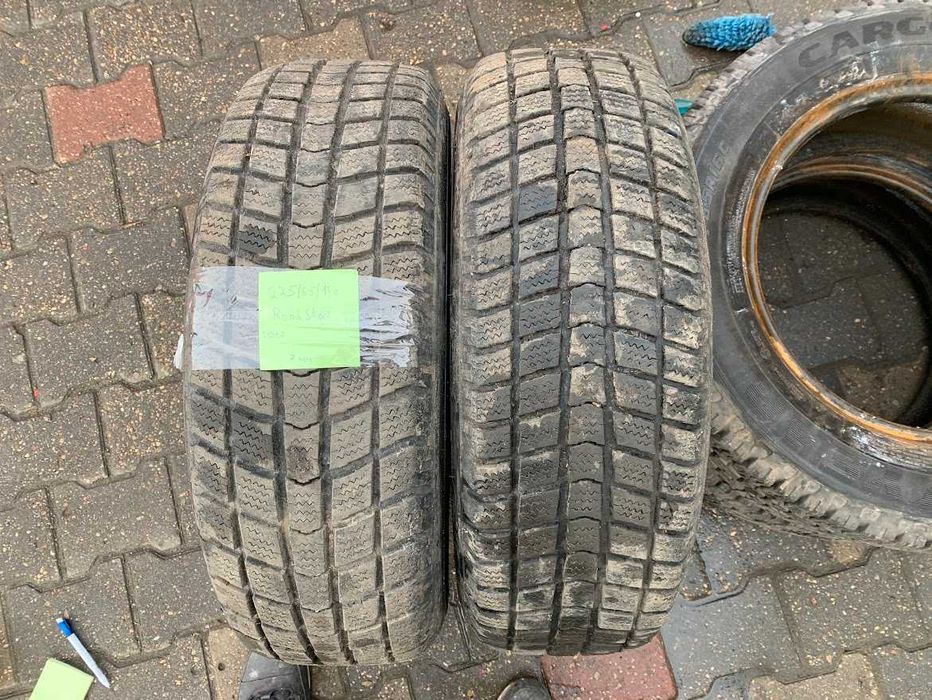 шини скати колеса 225 65 16С Road Stone 7 mm 2017 p 2 шт зима