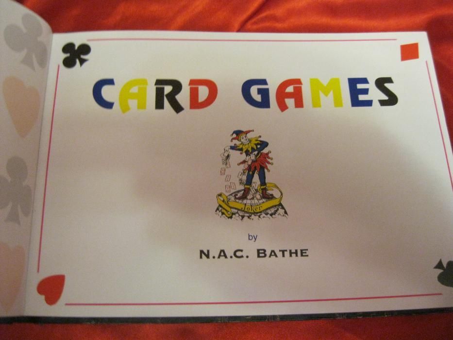 книга английский язык карточные игры card games из британии картон