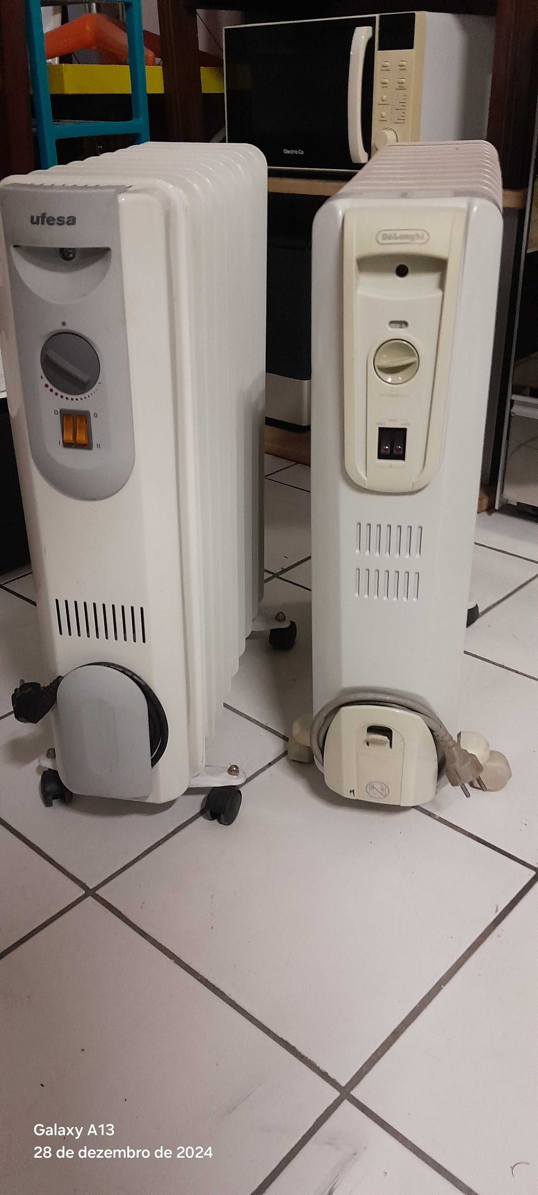 Aquecedores a gás e elétricos