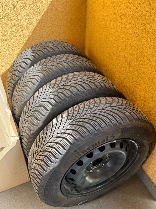 Koła zimowe 15 Mopar 5x98 + Continental Wintercontact TS 870 195/65